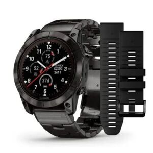 Garmin Sportuhr fenix 7 Pro Sapphire Solar Edition - Multisport Smartwatch / 51mm - schwarz/schiefergrau