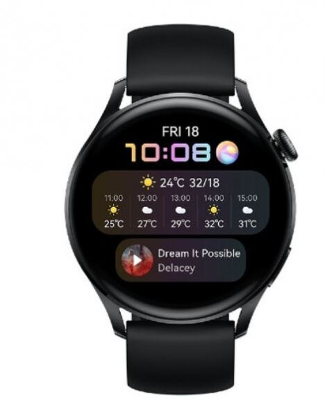 Huawei Watch 3 - Smartwatch - Schwarz