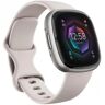 Fitbit Sense 2 - Smartwatch - Lunar White / Platinum