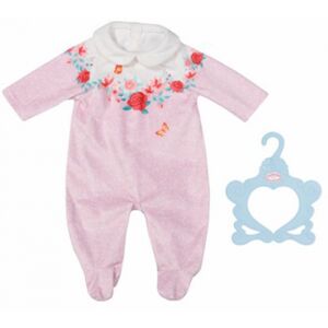 Zapf Baby Annabell Strampler rosa Blumen 43cm