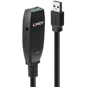 Lindy 43322 - USB 3.0 Aktivverlängerung Slim - 15m