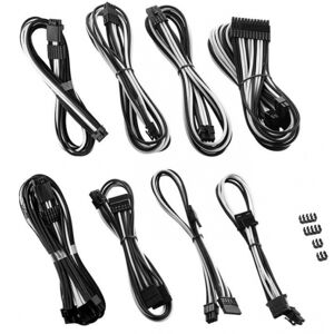 CableMod RT-Series Pro ModMesh 12VHPWR Dual Cable Kit für ASUS/Seasonic - schwarz/weiss