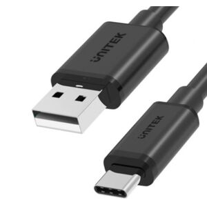 Unitek Y-C481BK - USB-A zu USB-C Kabel Schwarz - 50cm