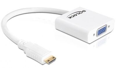 DeLock 65348 - Adapter HDMI-mini C Stecker > VGA Buchse