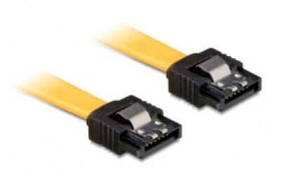 DeLock 82809 - Kabel SATA 6 Gb/s gerade/gerade Metall 50 cm