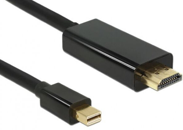 DeLock 83698 - Kabel Mini Displayport 1.1 Stecker > HDMI-A Stecker 1 m