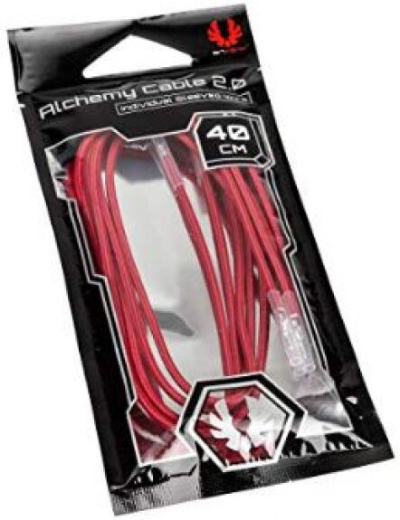 BitFenix Alchemy 2.0 PSU Cable, 5x 40cm - rot