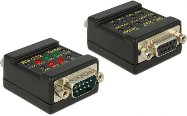 DeLock 87713 - RS-232 Tester DB9 Buchse > DB9 Stecker