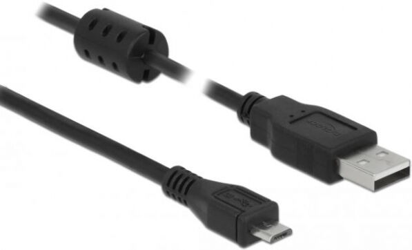 DeLock 84909 - Kabel USB 2.0 Typ-A Stecker > USB 2.0 Micro-B Stecker 3 m schwarz