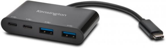 Kensington CH1000 - USB-C 4-Port Hub / 2x USB 3.0 Typ-A + 2x USB 3.0 Typ-C