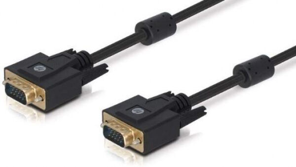 HP Kabel VGA (Stecker) > VGA (Stecker) schwarz, 1 Meter