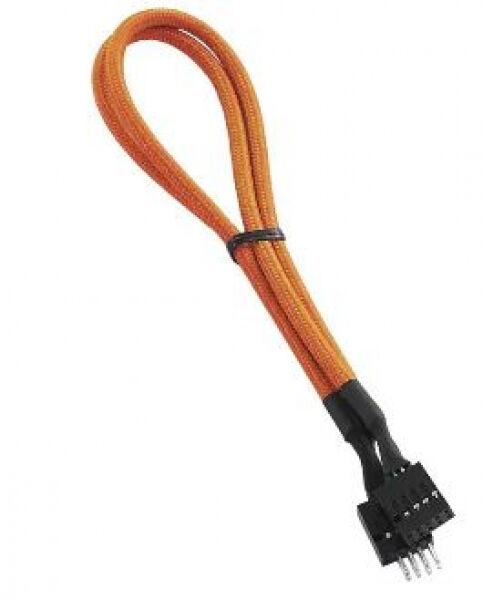 Cablemod ModFlex Internal USB Extension - Verlängerungskabel Orange - 30cm