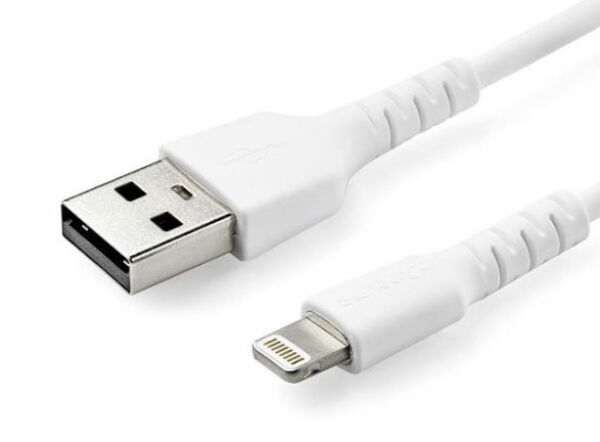 StarTech.com Startech RUSBLTMM1M - USB to Lightning Cable - Apple MFi Certified Weiss - 1m
