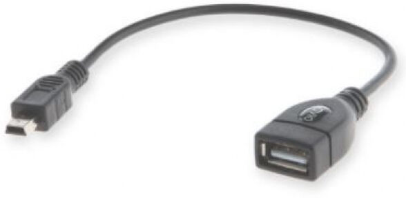 Savio CL-58 - mini-USB auf USB-A OTG Adapter