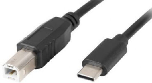 Lanberg CA-USBA-14CC-0018-BK - USB-C auf USB-B Kabel - 1.8m