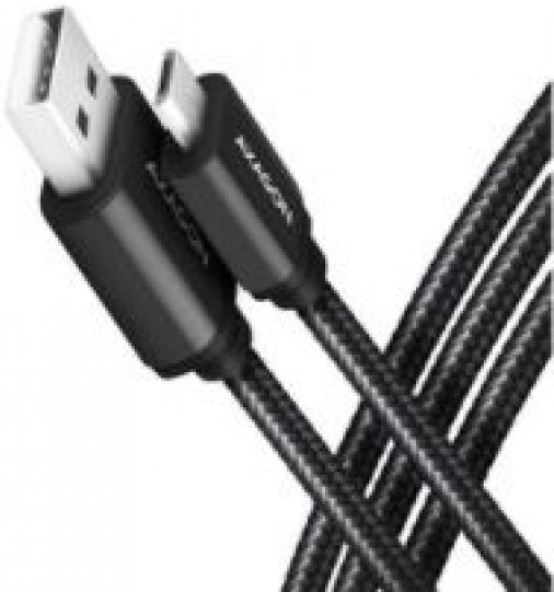 Axagon BUMM-AM15AB - Micro-USB auf USB-A 2.0 Kabel - 1.5m