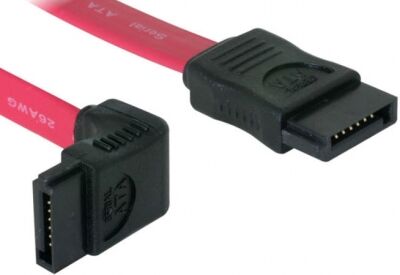 DeLock 84223 - SATA2-Kabel - gewinkelt 90 Grad rechts - 50cm