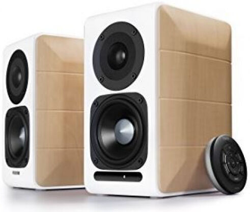 Edifier S880DB - 2.0 Aktivboxen Bluetooth - Holzdesign Weiss