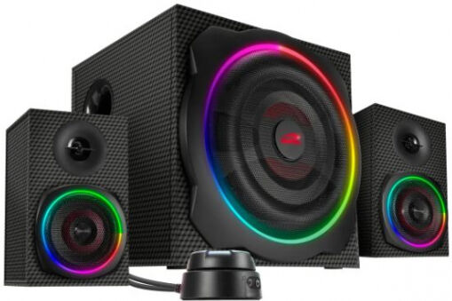 Speed-Link SL-830100-BK - GRAVITY CARBON RGB Lautsprecher