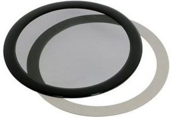 DEMCiflex Round Dust Filter 92mm - black/black