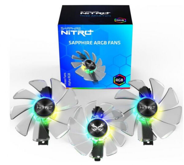 Sapphire Nitro+ ARGB Fans