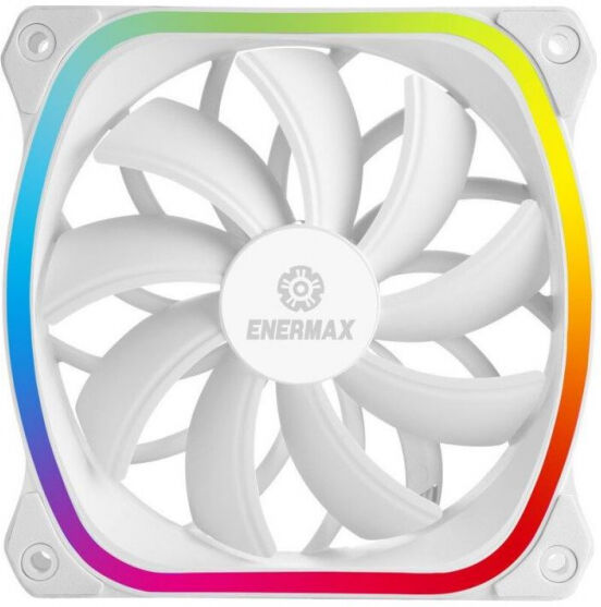 Enermax SquA ARGB White - 120mm Gehäuselüfter