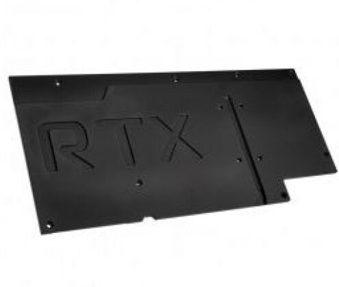 WaterCool Heatkiller V eBC Backplate für RTX 3080/3090 - Schwarz