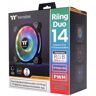 Thermaltake Riing Duo 14 LED RGB - 3er Pack 140mm Lüfter