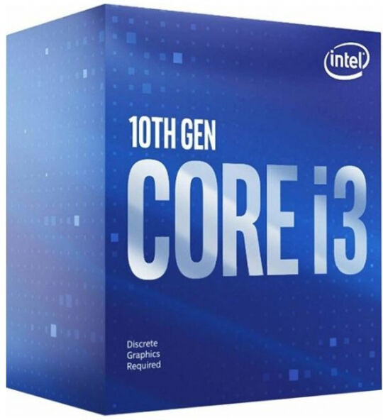 Intel Core i3-10100F - 3.6 GHz - boxed