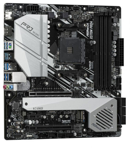 ASRock X570M Pro4 - AMD Sockel AMD4