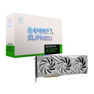 MSI GeForce RTX 4060 Ti GAMING X SLIM 16G WHITE - 16GB GDDR6