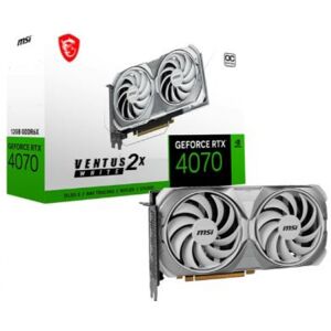 MSI GeForce RTX 4070 VENTUS 2X OC WHITE - 12GB GDDR6