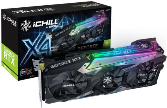 Inno3D GeForce RTX RTX3070 TI iChill X4 - 8GB GDDR6X