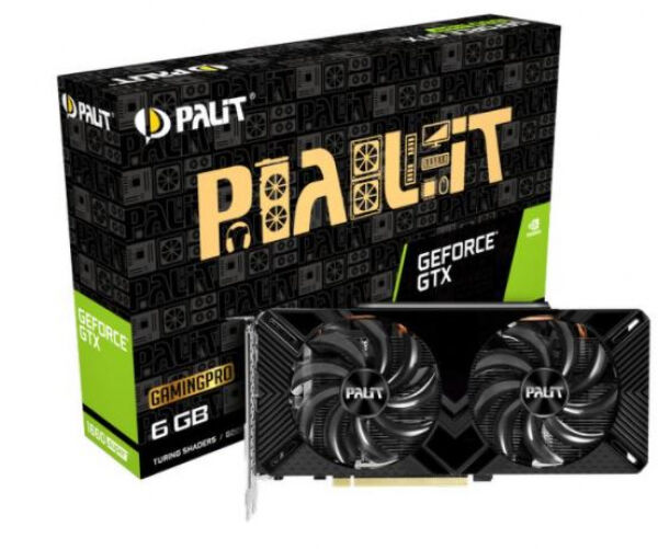 Palit GeForce GTX 1660 Gaming Pro - 6GB GDDR5