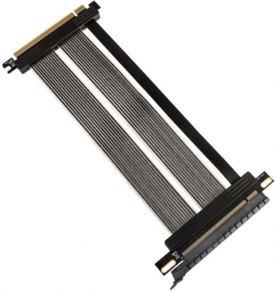 Raijintek PAXX G4 PCIe-4.0-Riser-Flachband-Kabel und Bracket - 200 mm