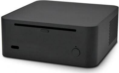 Streacom ST-F1CB EVO HTPC Aluminium Gehäuse - schwarz