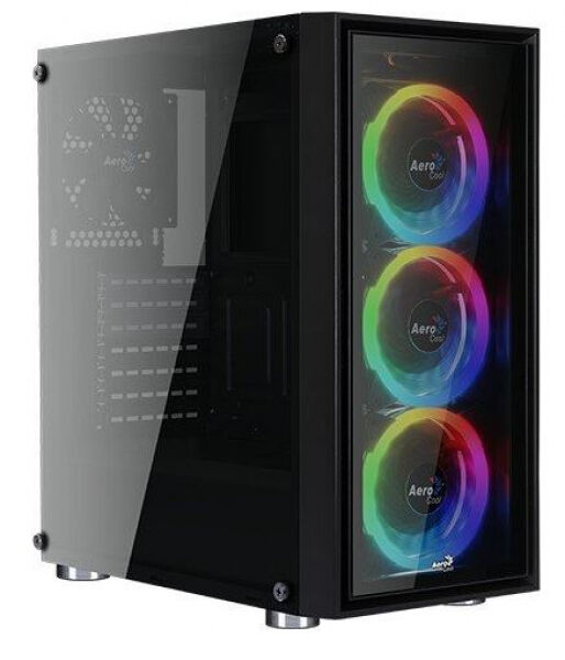 Aerocool Quartz Revo - Midi-Tower USB3 Tempered Glass