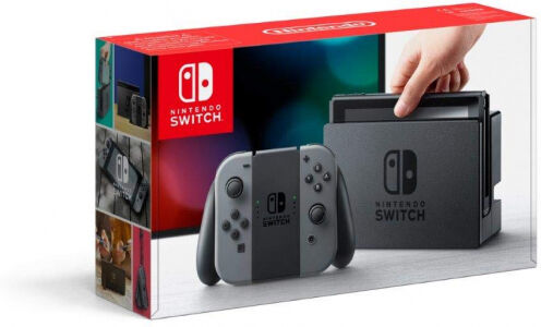 Nintendo - Switch Console V2 - grey [NSW] (D/F/I)