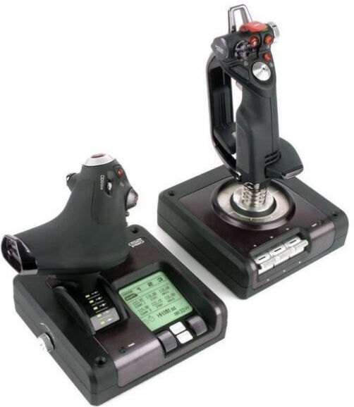 Logitech G Saitek X52 Pro Flight Control System - USB - WW Saitek