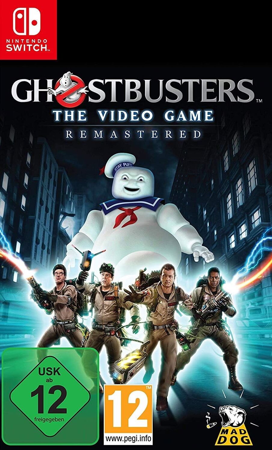 Divers Mad Dog Games - Ghostbusters: The Video Game Remastered [NSW] [Code in a Box] (D)