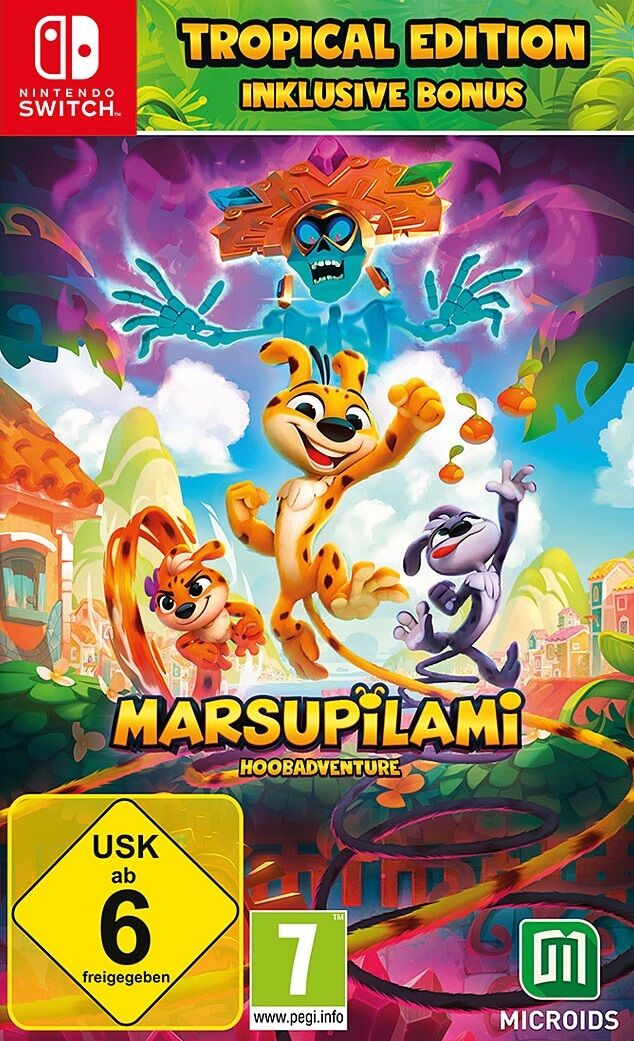 Microids - Marsupilami: Hoobadventure - Tropical Edition [NSW] (D)