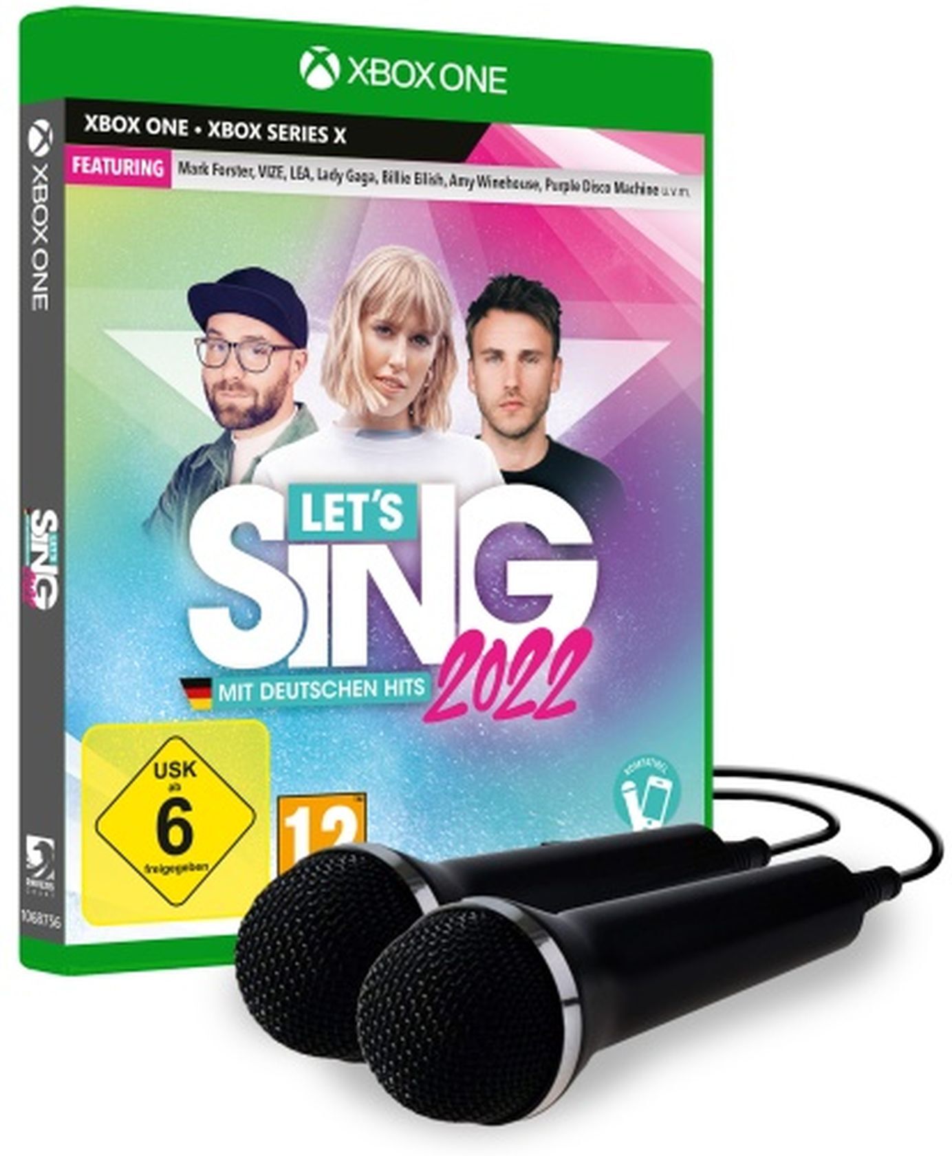 Divers Ravenscourt - Let's Sing 2022 mit deutschen Hits + 2 Mics [XSX] (D)