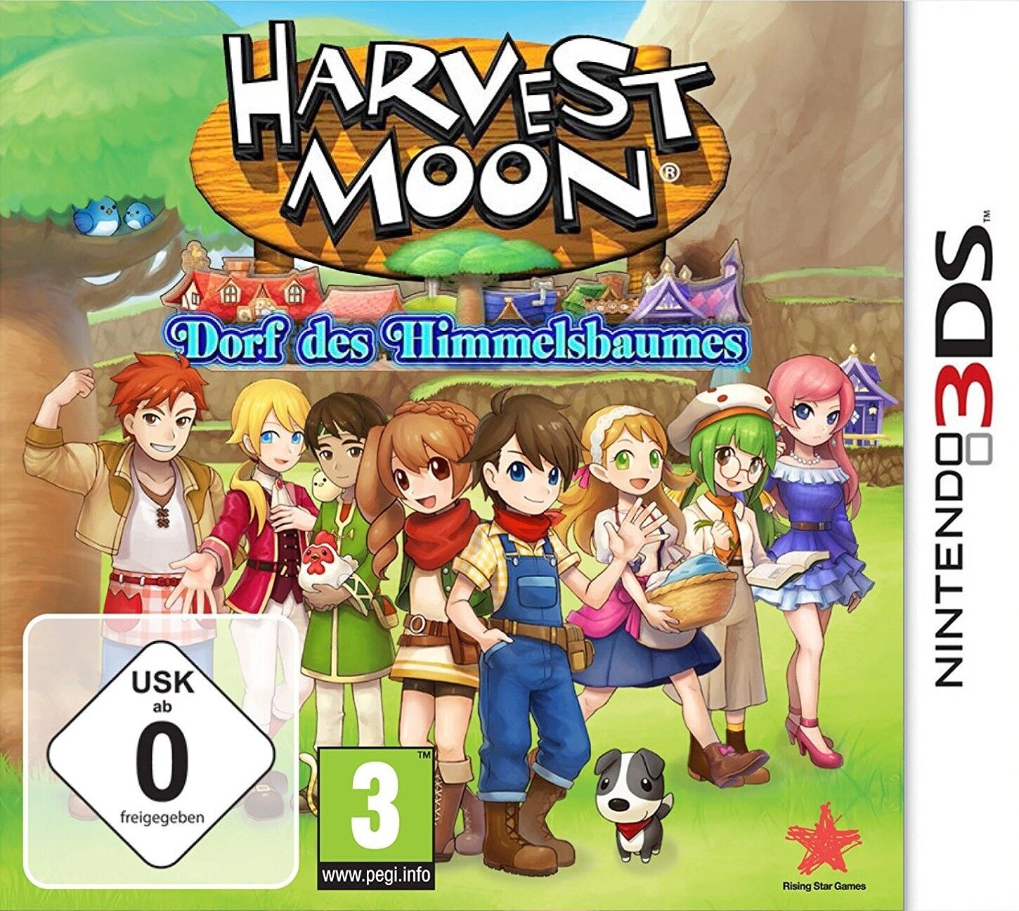 Rising Star Games Rising Star - Harvest Moon: Dorf des Himmelsbaumes [3DS] (D)