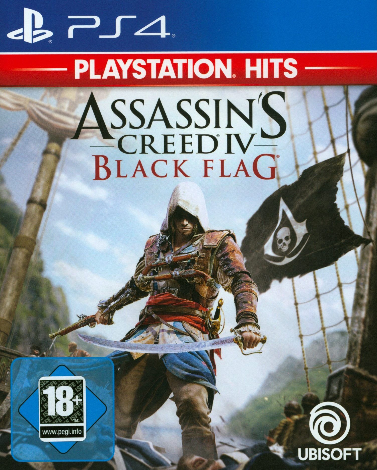 Ubisoft - PlayStation Hits: Assassin's Creed 4 Black Flag [PS4] (D)