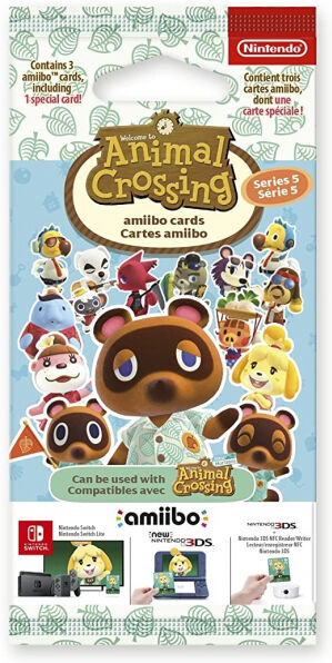 Nintendo - amiibo Cards Animal Crossing - Series 5 [3 pcs]