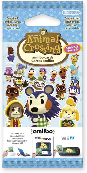 Nintendo - amiibo Cards Animal Crossing - Series 3 [3 pcs]