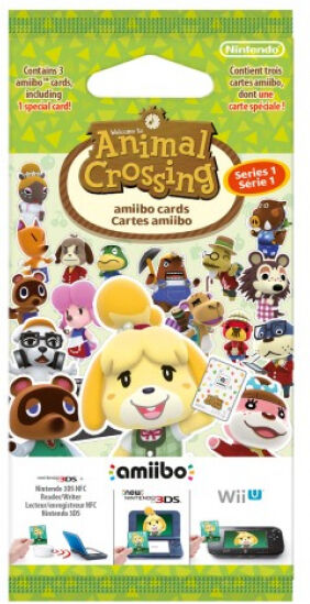 Nintendo - amiibo Cards Animal Crossing - Series 1 [3 pcs]