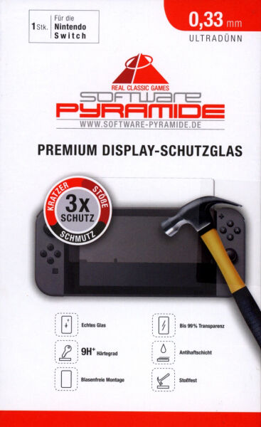 Software Pyramide - Premium Display-Schutzglas für Nintendo Switch [0.33mm]