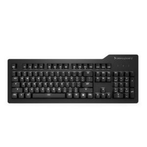 Das Keyboard Prime 13 Tastatur - MX-Brown / Weisse LED - schwarz - GER-Layout