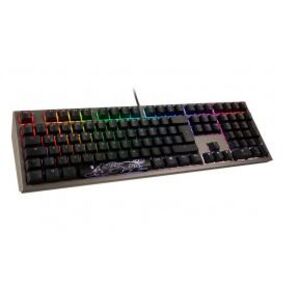 DuckyChannel Ducky Shine 7 PBT Gaming Tastatur / MX-Red Switches / RGB LED - gunmetal - GER-Layout